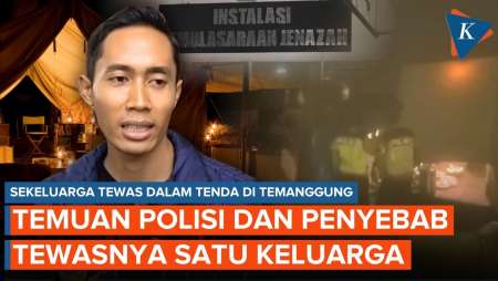 Satu Keluarga Tewas Di Dalam Kemah Saat Kemping Di Temanggung