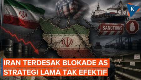 Iran Tertekan, Strategi Lama Gagal Hadapi Blokade AS