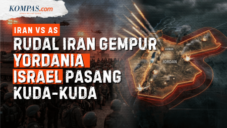 AS Kelimpungan Tebak Rudal Iran: Yordania Tiba-tiba Dihantam, Israel Negara Tetangga "Ketar-ketir" 