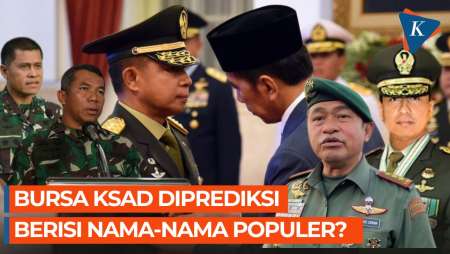 Jika Agus Subiyanto Jadi Panglima TNI, Bursa KSAD Akan Diwarnai Nama-nama Populer