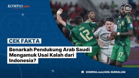 Benarkah Pendukung Arab Saudi Mengamuk Usai Kalah dari Indonesia?