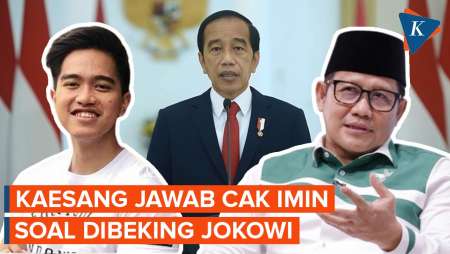Kaesang Balas Pernyataan Cak Imin yang Sebut Dirinya Dibeking Jokowi