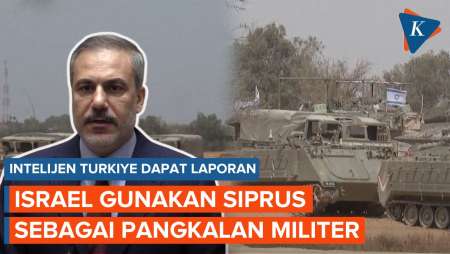 Intelijen Turkiye Tuduh Israel Gunakan Siprus sebagai Pangkalan Militer