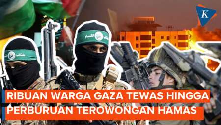 1 Bulan Perang Israel-Hamas: Ribuan Warga Palestina Jadi Korban, IDF Berburu Terowongan