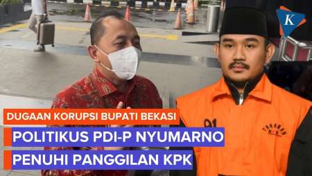 Politikus PDI-P Penuhi Panggilan KPK, Diperiksa Terkait Dugaan Korupsi Bupati Bekasi