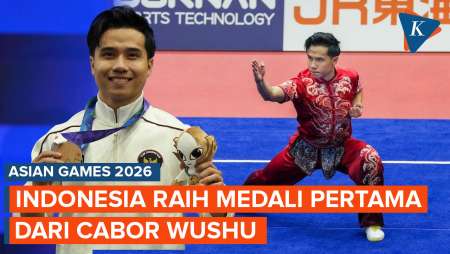 Atlet Wushu Seraf Naro Sumbang Medali Pertama Indonesia di Asian Games 2026