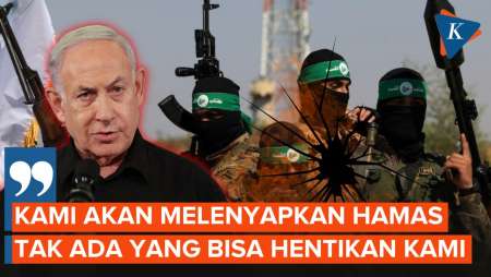 Bertekad Lenyapkan Hamas, Netanyahu: Tak Ada yang Bisa Hentikan Kami