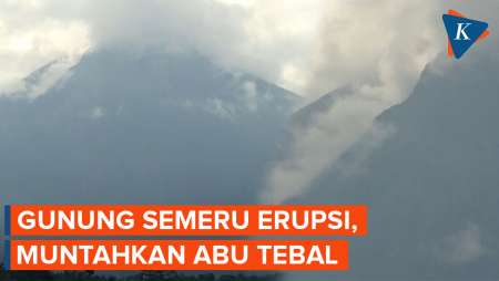 Gunung Semeru Erupsi Beruntun, Warga Diminta Menjauh Radius 13 Km