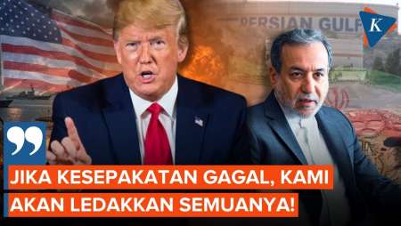 Trump Ancam Ledakkan Infrastruktur Energi Iran Jika Pembicaraan Damai Gagal