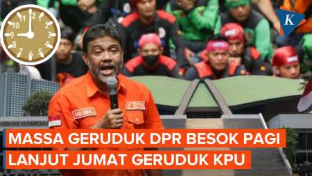 Massa Siap Bergerak! Kamis Pagi Demo di DPR, Jumat Pagi Datangi KPU