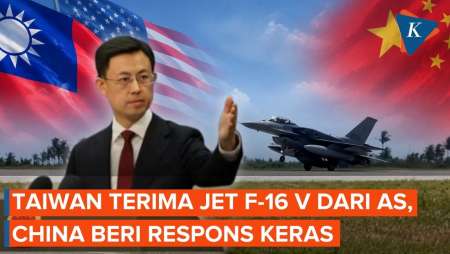 Penampakan Jet Tempur F-16V Taiwan Yang Dikirim AS, Bikin China Geram