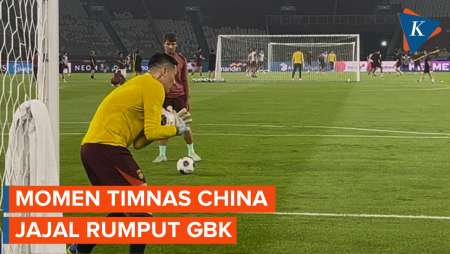 Jelang Lawan Timnas, Intip Sesi Latihan China