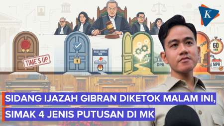 Empat Kemungkinan Putusan MK Soal Pencalonan Gibran, Apa Saja?
