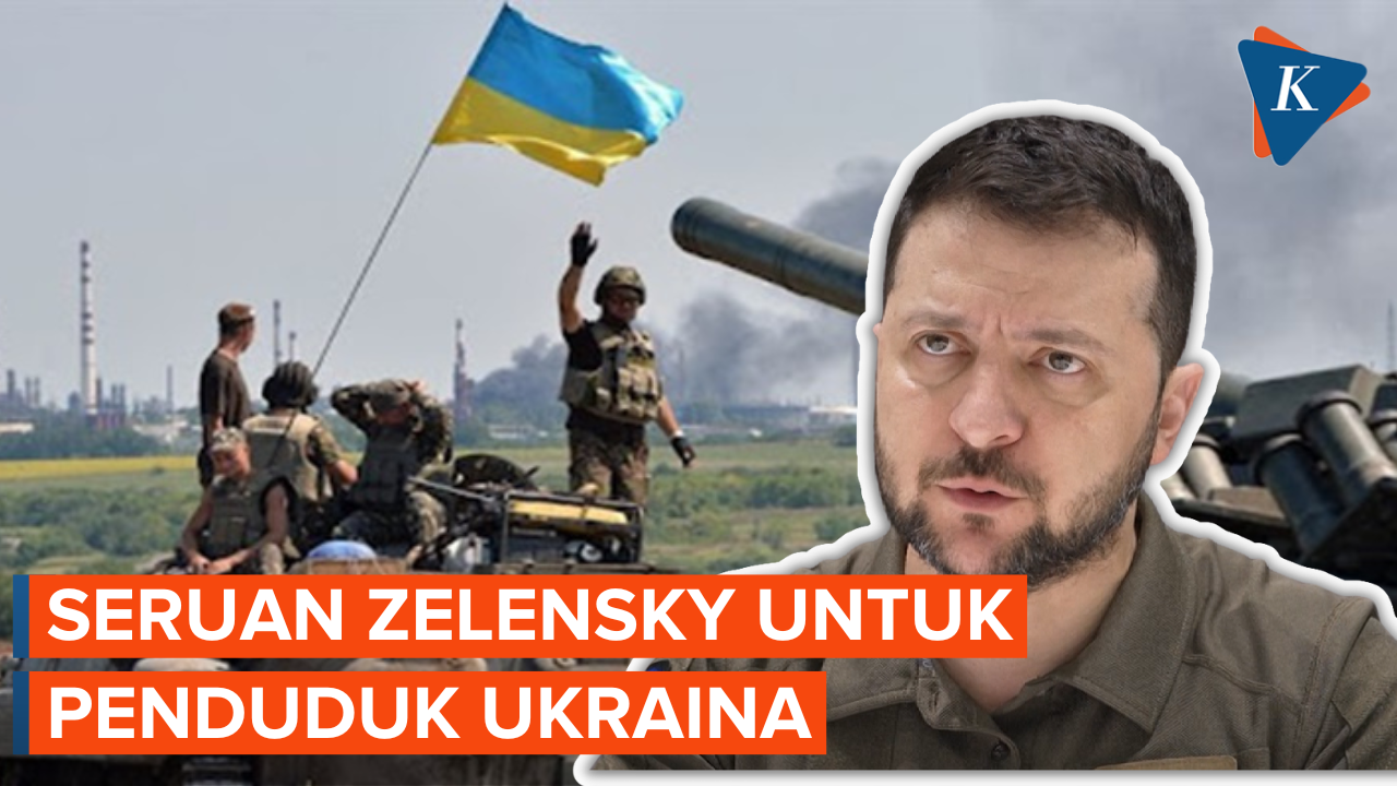 Zelensky Minta Semua Penduduk Ukraina Membantu Pertahanan Negara
