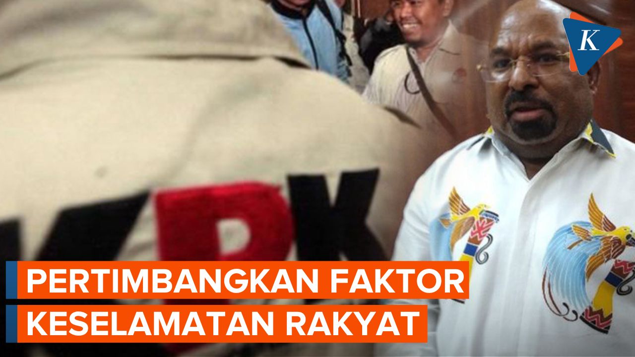 KPK Ungkap Alasan Belum Jemput Paksa Lukas Enembe