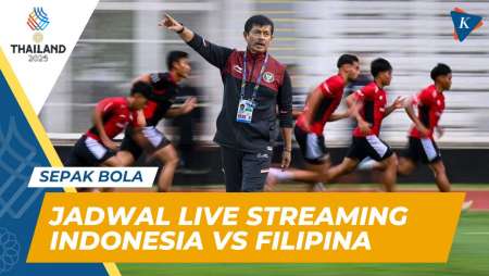 Jadwal Live Streaming Indonesia Vs Filipina, Laga Dimulai 18.00 WIB