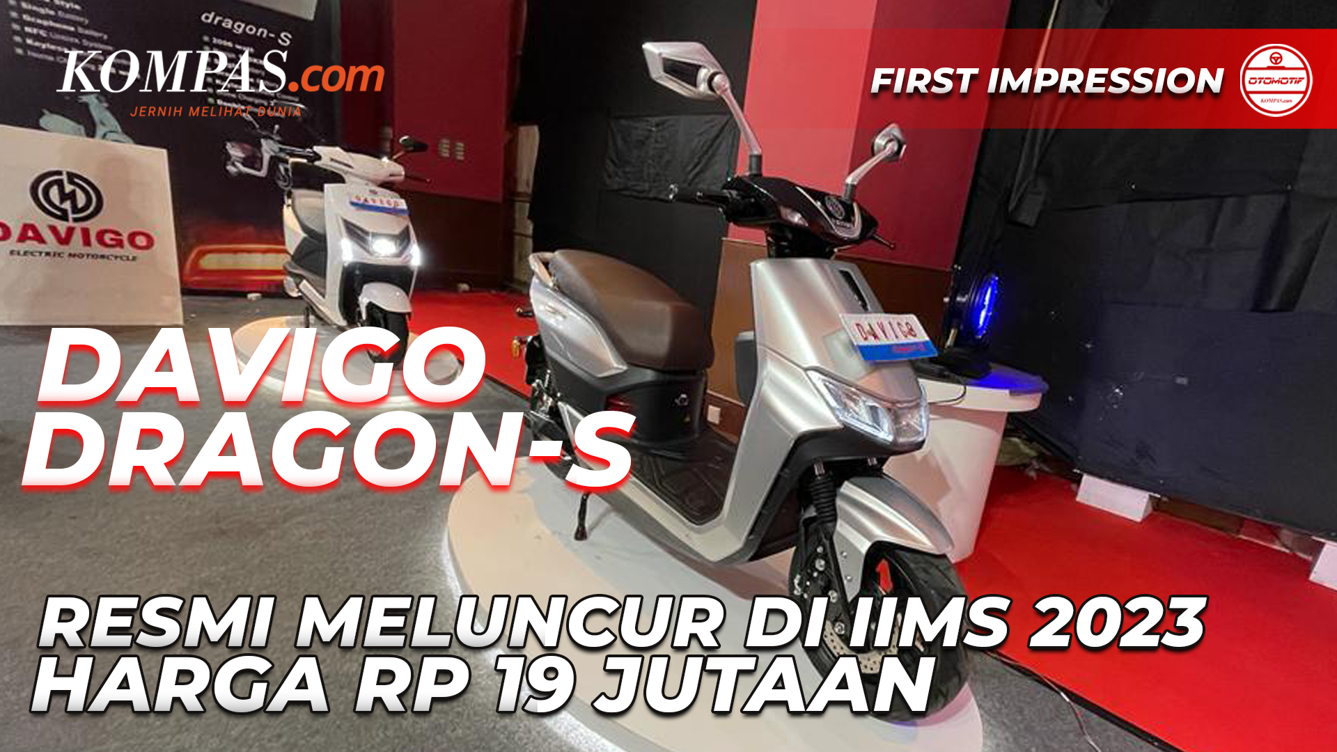 DAVIGO DRAGON-S | Resmi Meluncur Di IIMS 2023 Harga Rp 19 Jutaan
