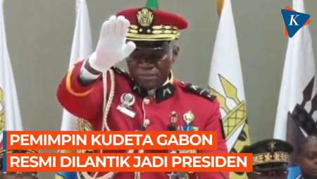 Pemimpin Kudeta Gabon Dilantik Jadi Presiden Sementara