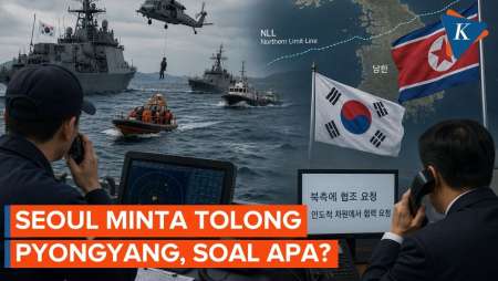 Korsel Minta Bantuan Korut Cari Pelaut Angkatan Laut yang Hilang