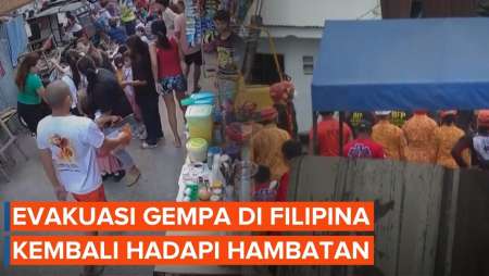 Evakuasi Korban di Filipina Hadapi Hambatan, Gempa Susulan Picu Kepanikan