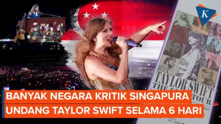 Berapa yang Dikeluarkan Singapura untuk Hadirkan Taylor Swift?