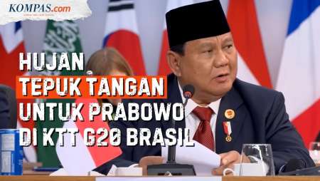 [FULL] Pidato Prabowo di KTT G20 Brasil, Janji Atasi Kekurangan Pangan dan Bicara Gaza