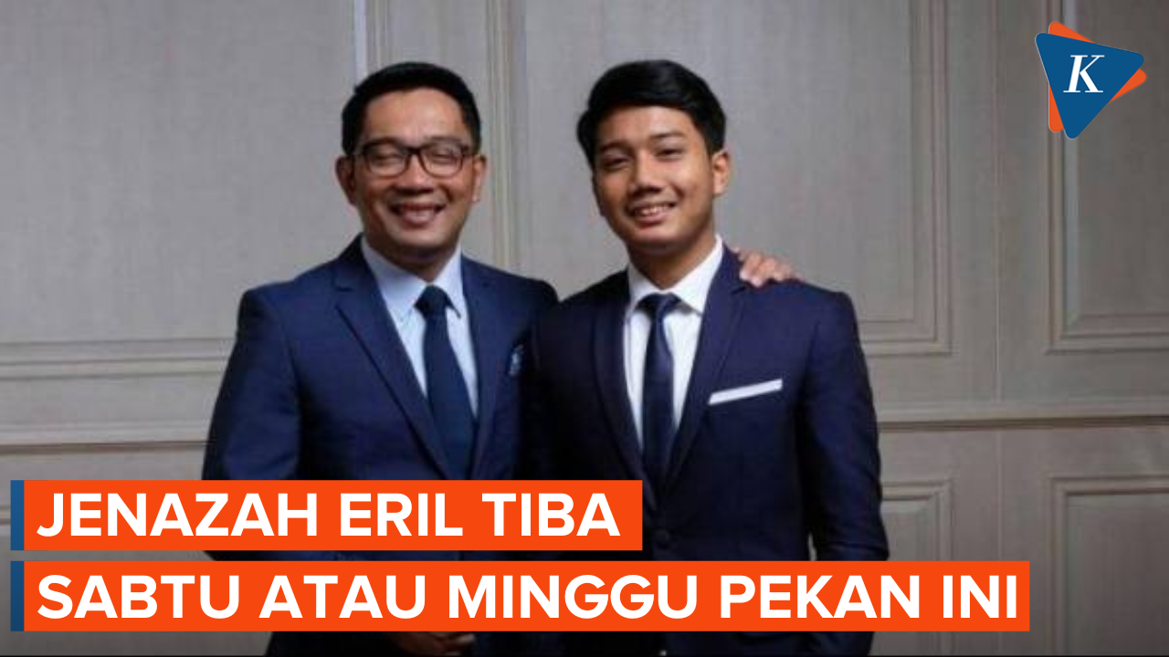 Jenazah Putra Ridwan Kamil Akan Tiba di Indonesia Sabtu atau Minggu Pekan Ini