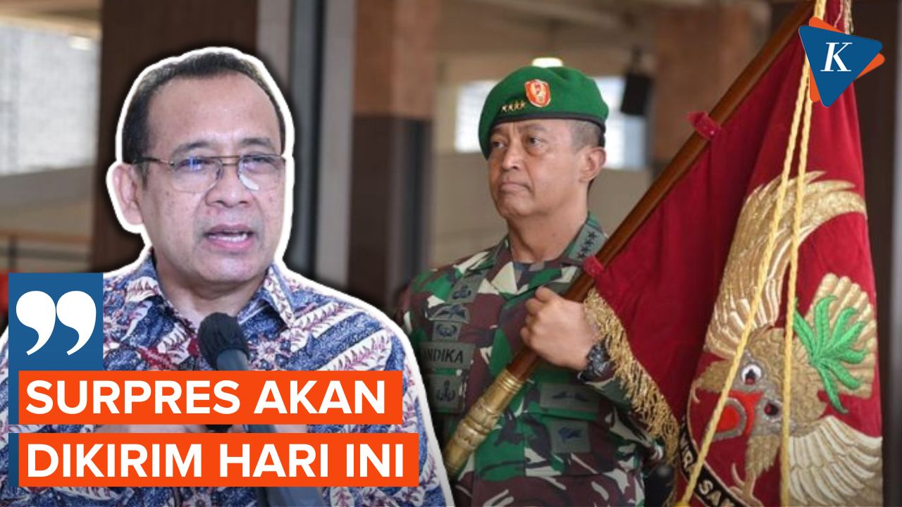 Surpres Pengganti Panglima TNI Jenderal Andika Dikirim ke DPR Hari Ini