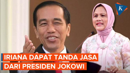 Jokowi Beri Tanda Jasa ke 18 Tokoh, Ada Ibu Negara Iriana 