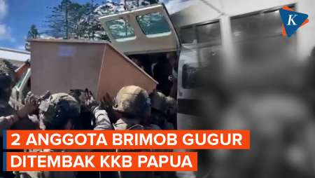 2 Anggota Brimob Gugur Ditembak KKB Ternus Enumbi di Puncak Jaya Papua