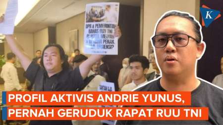 Profil Aktivis Andrie Yunus yang Disiram Air Keras, Pernah Geruduk Rapat RUU TNI