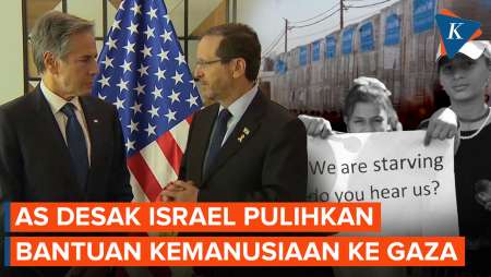 AS Desak Israel Pulihkan Bantuan Kemanusiaan ke Gaza