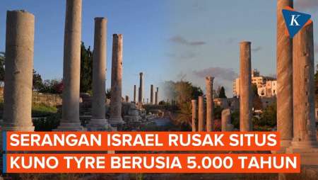 Situs 5.000 Tahun Hancur Akibat Perang, Warisan Dunia UNESCO di Tyre Terancam