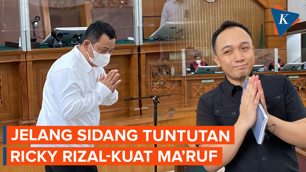Duo Ricky Rizal-Kuat Ma'ruf Menuju Penentuan Sidang Tuntutan
