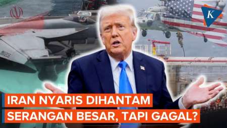 Serangan AS Ke Iran Dibatalkan, Kenapa Trump Mendadak Berubah Pikiran?