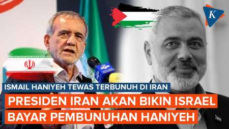 Presiden Iran: Israel Akan Membayar “Pembunuhan Pengecut” terhadap Ismail Haniyeh