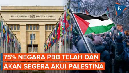 75 Persen Anggota PBB Telah dan Akan Akui Negara Palestina