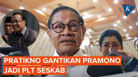 Pramono Mundur, Jokowi Tunjuk Pratikno Jadi Plt Seskab