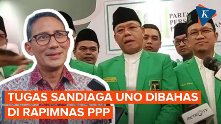 Gelar Rapimnas PPP Bahas Strategi Pemilu Hingga Jabatan dan Tugas Sandiaga Uno