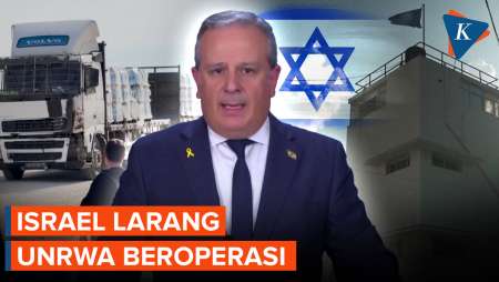 Israel Larang UNRWA Beroperasi, Sebut Jadi Ancaman Keamanan Nasional