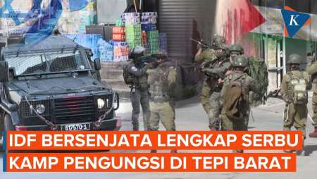 Pasukan Israel Serbu Tepi Barat, Bersenjata Lengkap Dan Menggerebek Rumah Warga Palestina