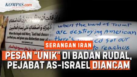 Detik-detik Iran Tembakkan Rudal Berisi Pesan Ke Israel Dan Warga AS