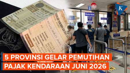 Daftar 5 Provinsi yang Gelar Pemutihan Pajak Kendaraan Juni 2026, Mana Saja?