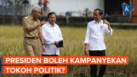 UU Pemilu Bolehkan Presiden Kampanyekan Pihak lain