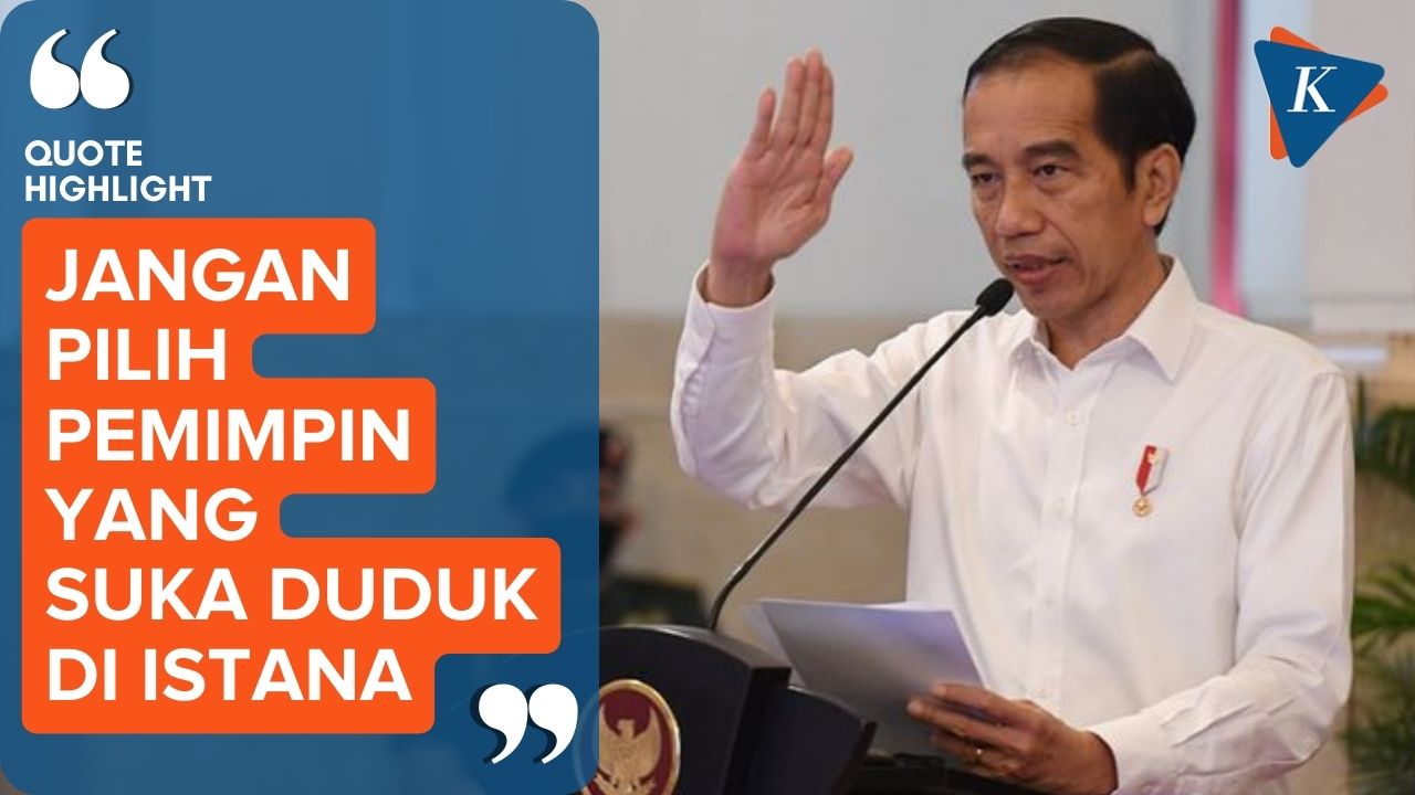 Singgung AC Istana Dingin, Jokowi Ingatkan Relawan Hati-hati Pilih Presiden 2024