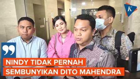 Dicecar 40 Pertanyaan, Nindy Ayunda Tetap Bantah Sembunyikan Dito Mahendra