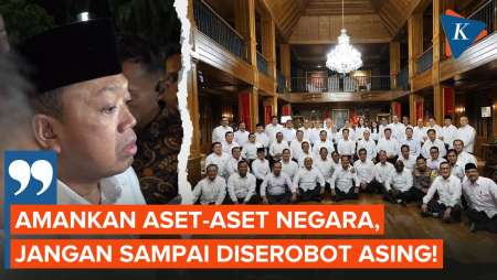 Cerita Nusron Wahid soal Pembekalan Prabowo “Amankan Aset Negara”