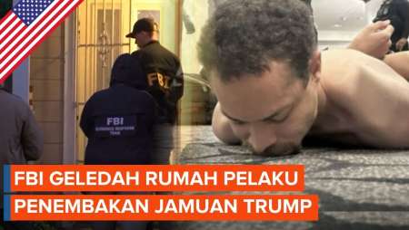 Momen FBI Geledah Rumah Pelaku Penembakan Jamuan Makan Malam Trump