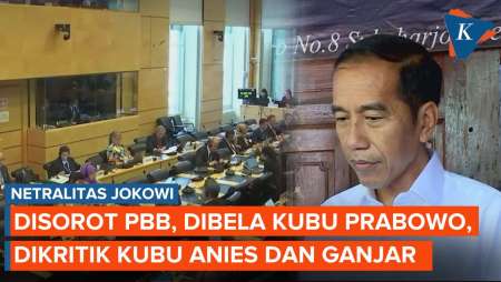 Netralitas Jokowi Disorot PBB, Dibela Kubu Prabowo, Dikritik Kubu Anies…
