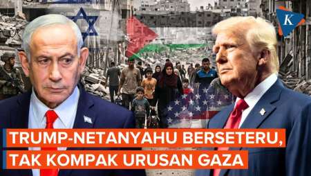 Trump-Netanyahu Kian Bersitegang, Urusan Gaza Kini Tak Sejalan